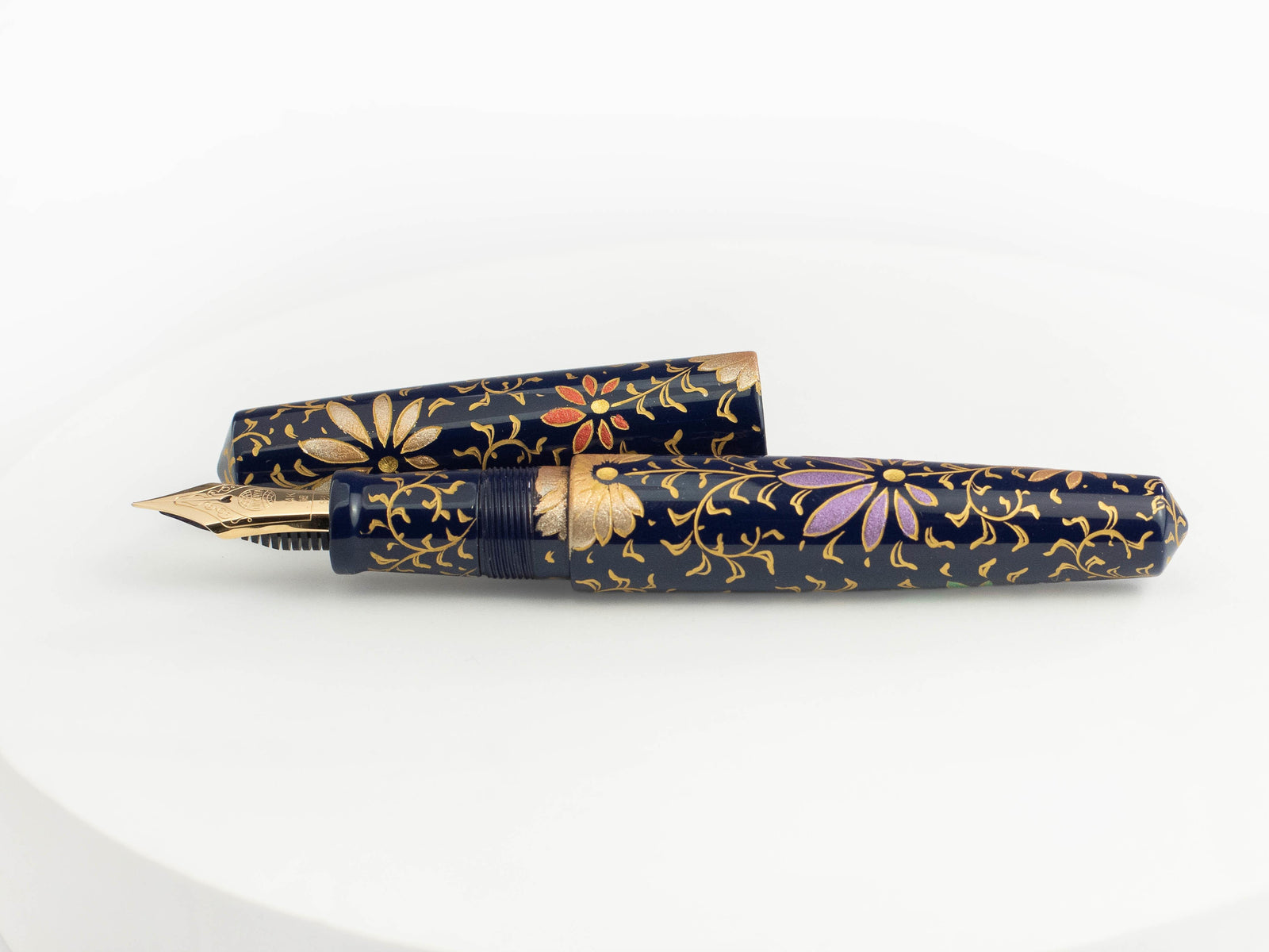 Pluma Estilográfica Nakaya Cigar Piccolo PALMET (Kikyo Colorful Lines)