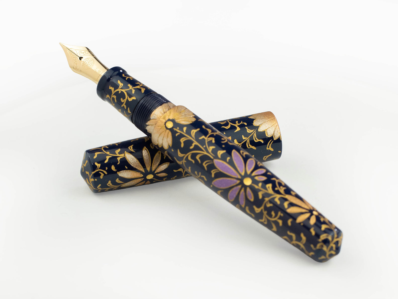 Pluma Estilográfica Nakaya Cigar Piccolo PALMET (Kikyo Colorful Lines)