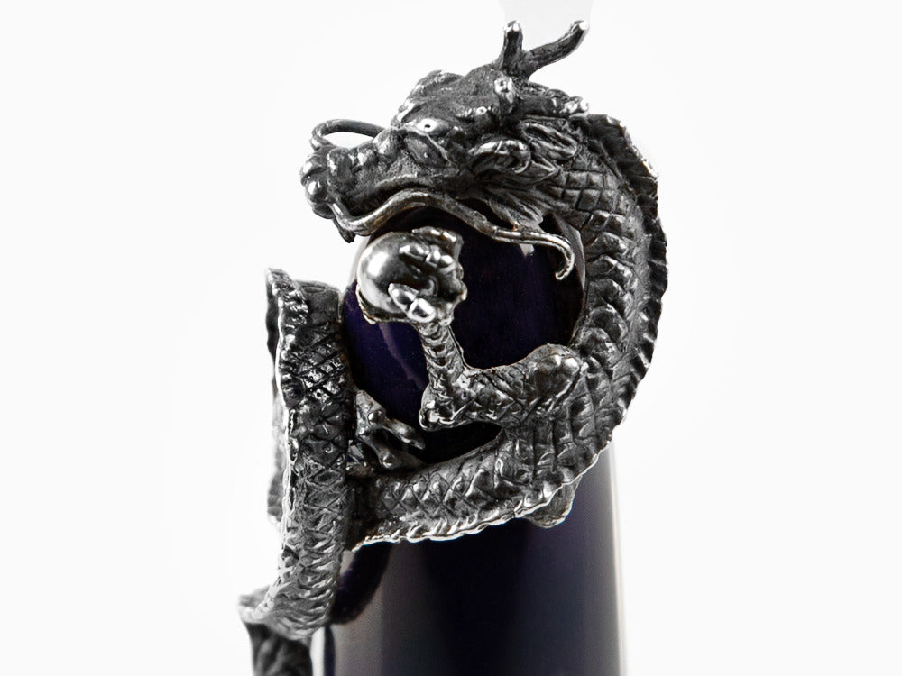 Nakaya Dragon II Stopper, Plata, Oro 18k