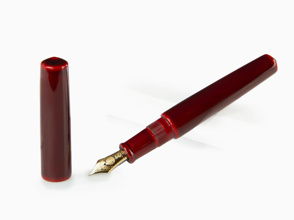 Pluma Estilográfica Nakaya Cigar Piccolo, Aka Tamenuri, Ebonita