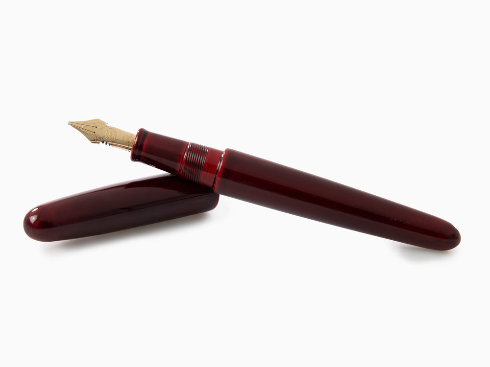 Pluma Estilográfica Nakaya Cigar Portable, Aka-Tamenuri, Elastic, Music