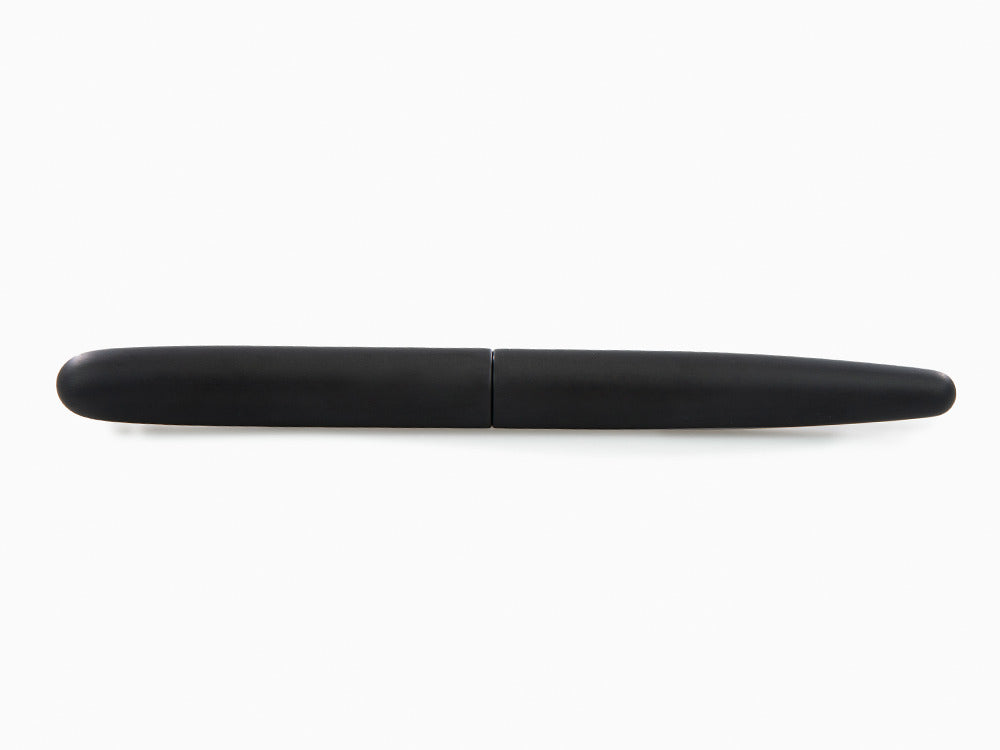 Pluma Estilográfica Nakaya Cigar Long, Black Hairline, Ebonita