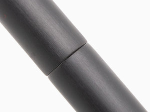 Pluma Estilográfica Nakaya Cigar Long, Black Hairline, D-17mm, Oro 14k