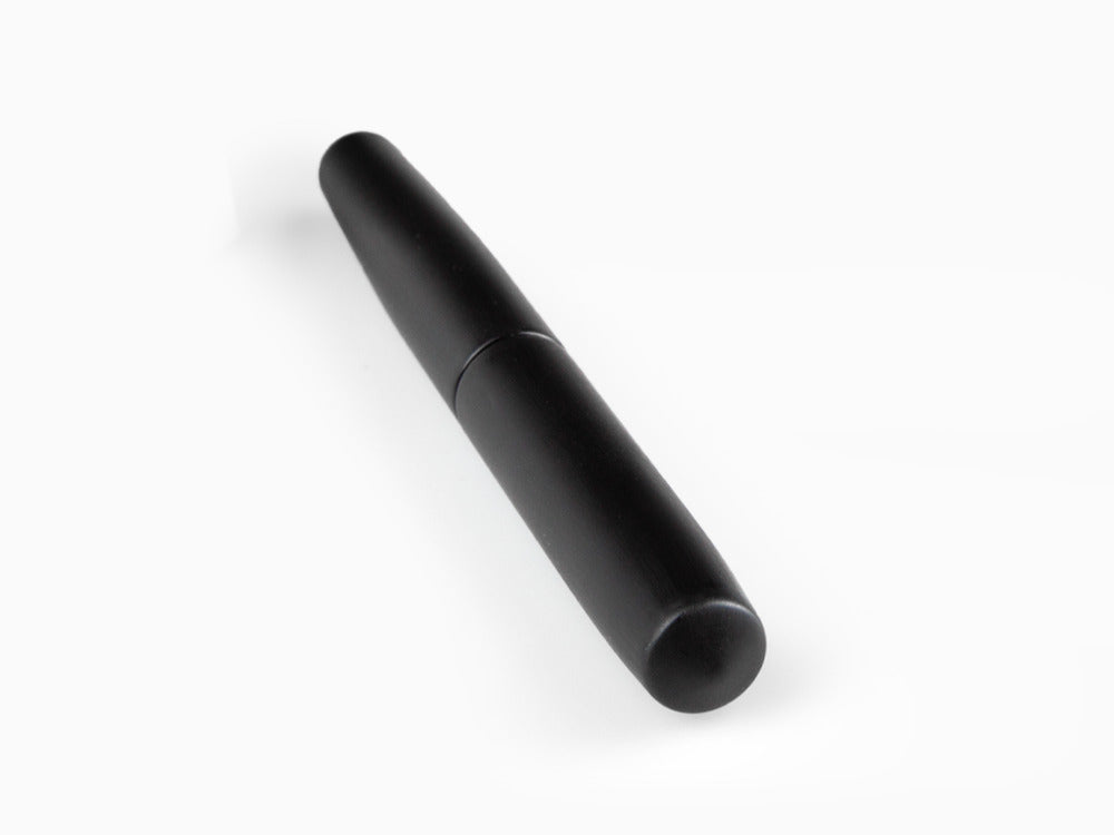Pluma Estilográfica Nakaya Cigar Piccolo Hairline, Negro, Ebonita