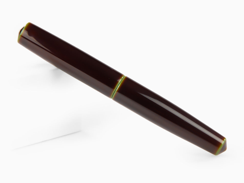 Pluma Estilográfica Nakaya Cigar Piccolo Heki Tamenuri, Ebonita