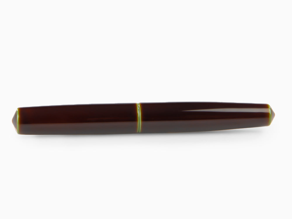 Pluma Estilográfica Nakaya Cigar Piccolo Heki Tamenuri, Ebonita