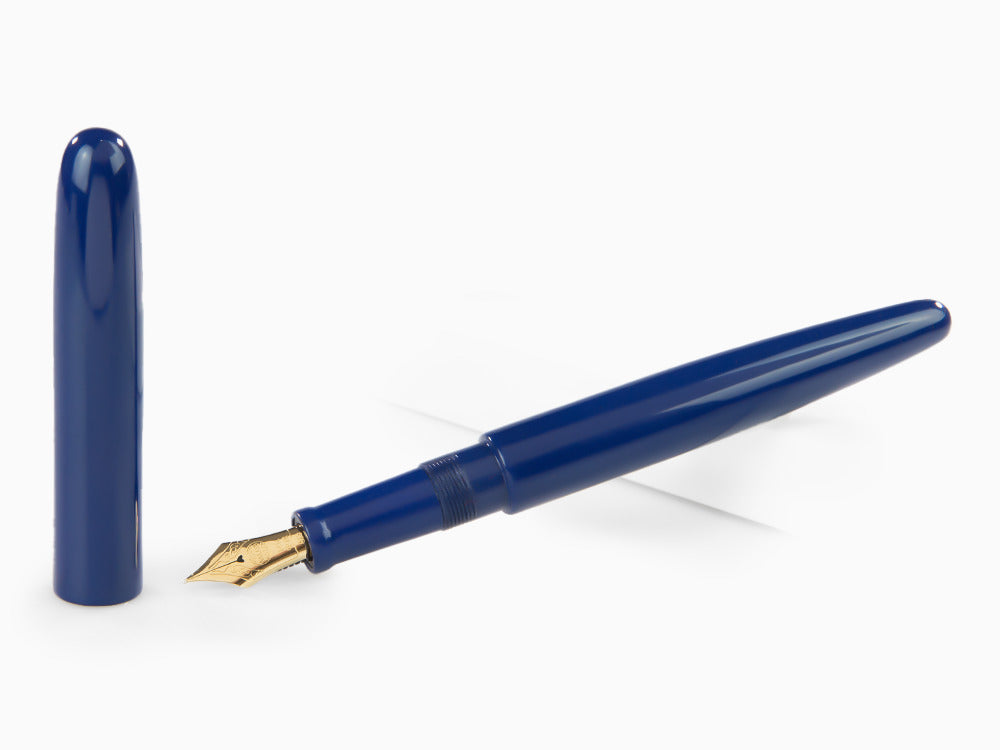 Pluma Estilográfica Nakaya Cigar Long Kikyo, Ebonita y laca Urushi