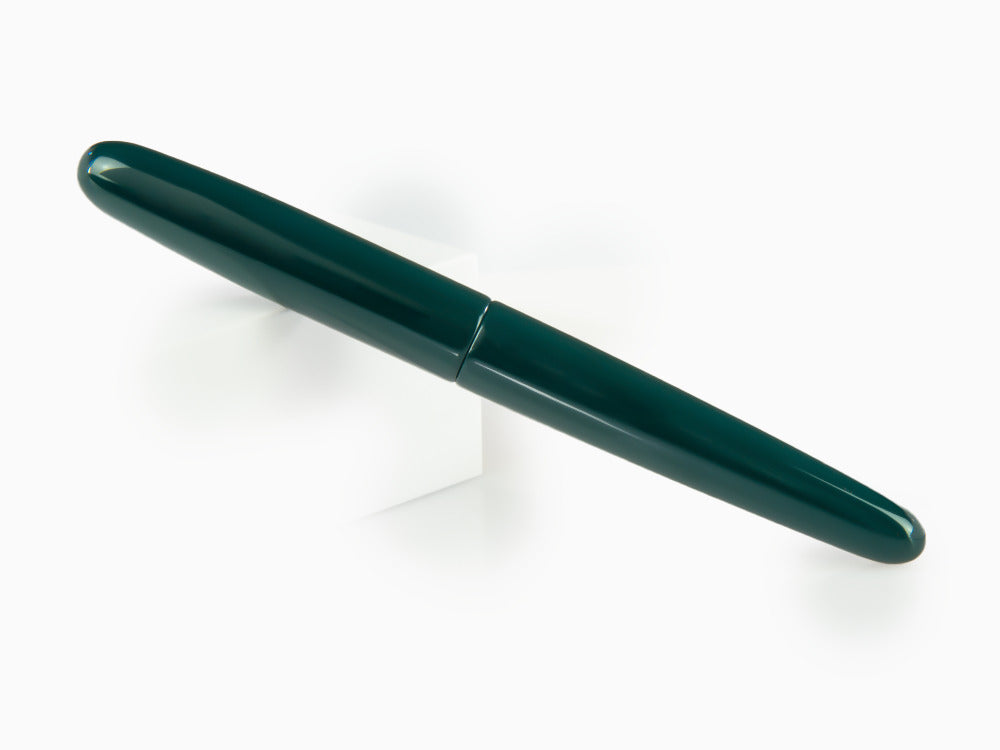 Pluma Estilográfica Nakaya Cigar Portable Midori, Ebonita, Laca Urushi
