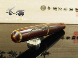 Estilográfica Nakaya Cigar Piccolo "Nuno Kise Hon Kataji" , Ebonita