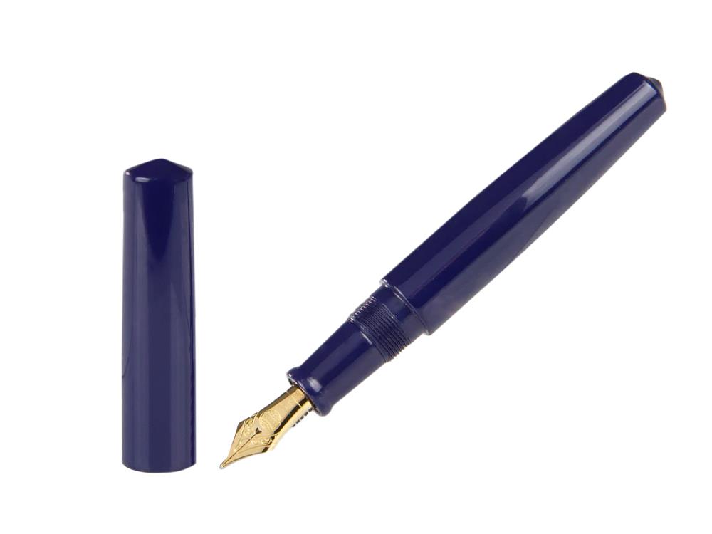 Pluma Estilográfica Nakaya Cigar Piccolo, Shobu, Ebonita y laca Urushi