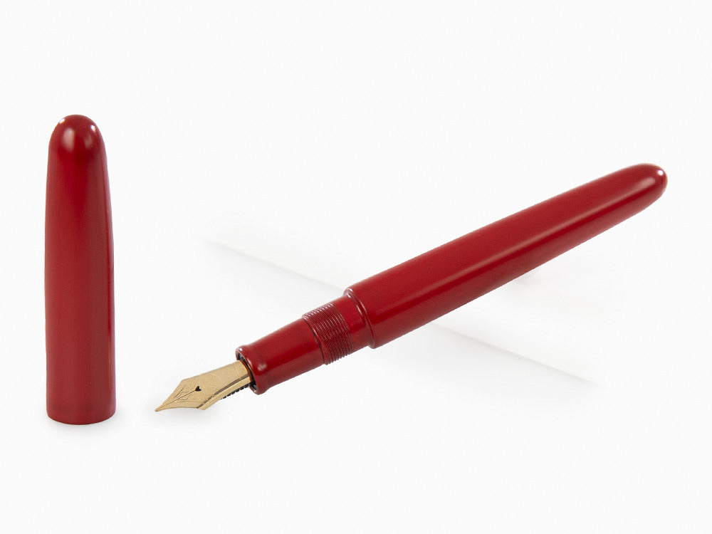 Estilográfica Nakaya Cigar Shu-nurippanashi, Portable, Ebonita