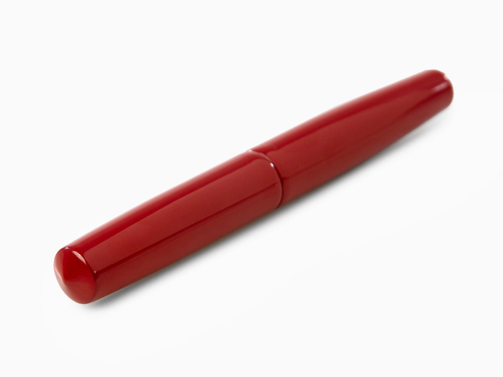 Pluma Estilográfica Nakaya Cigar Piccolo, Shu, Ebonita, Oro 14k