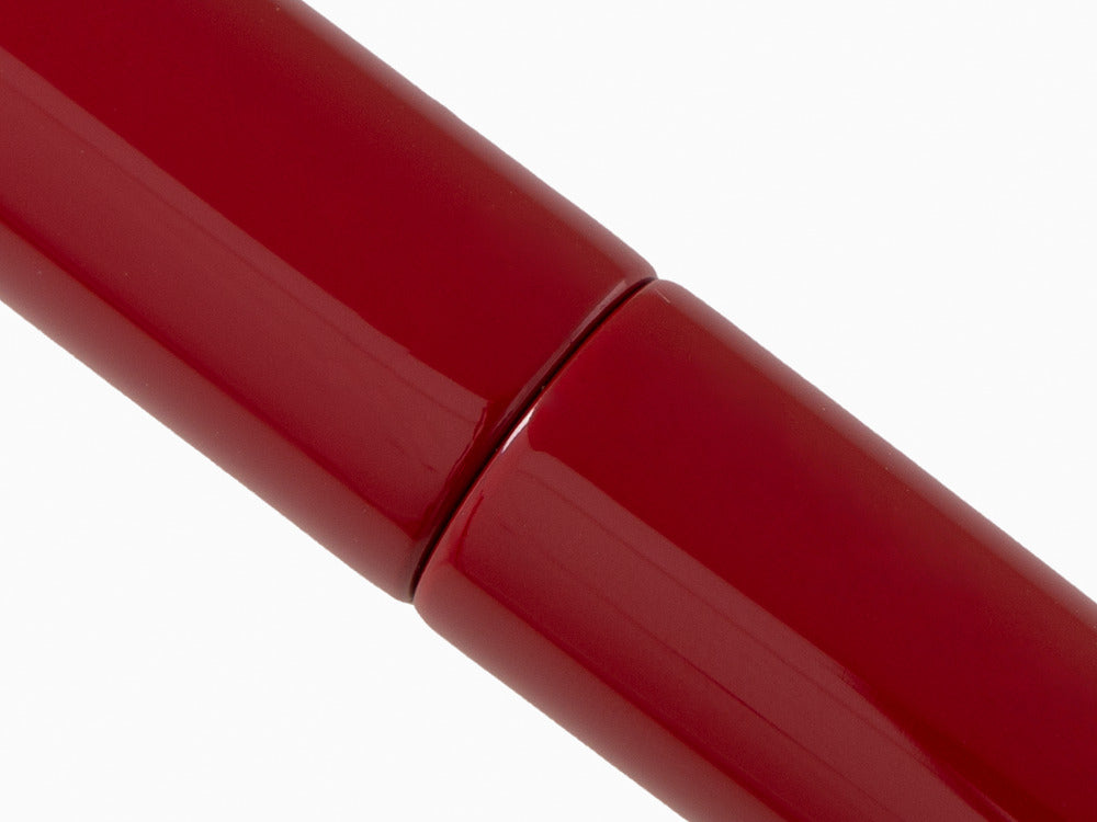 Pluma Estilográfica Nakaya Cigar Portable, Shu, Ebonita, Oro 14k