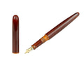 Estilográfica Nakaya Cigar Long Toki Tamenuri, Ebonita y laca Urushi
