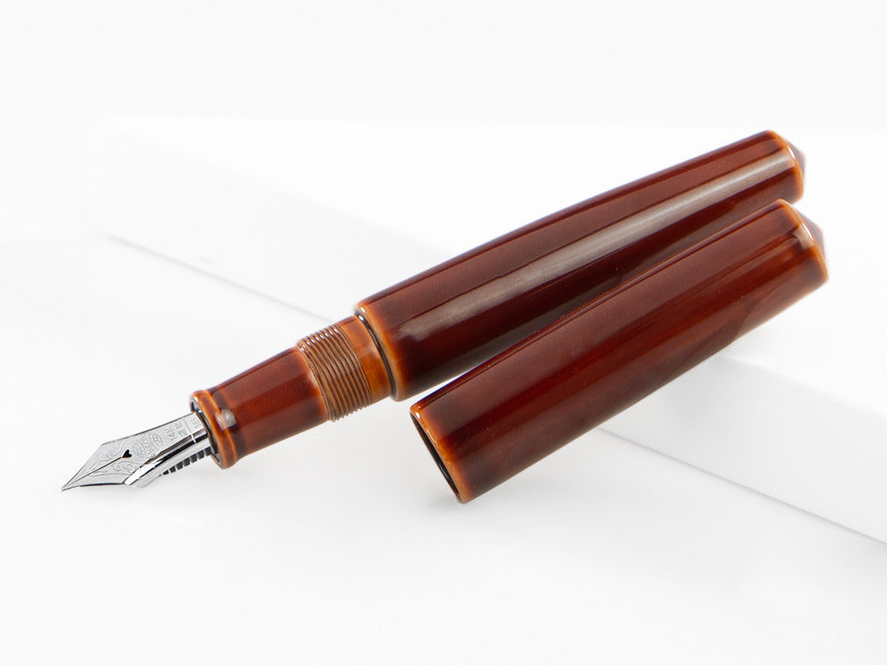 Pluma Estilográfica Nakaya Cigar Piccolo, Toki-Tamenuri, Rodio