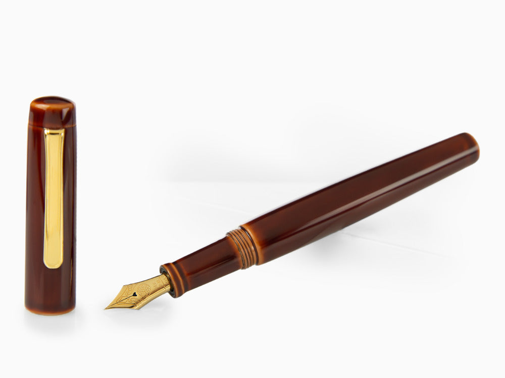 Pluma Estilográfica Nakaya Neo-Standard, Toki-Tamenuri, Ebonita