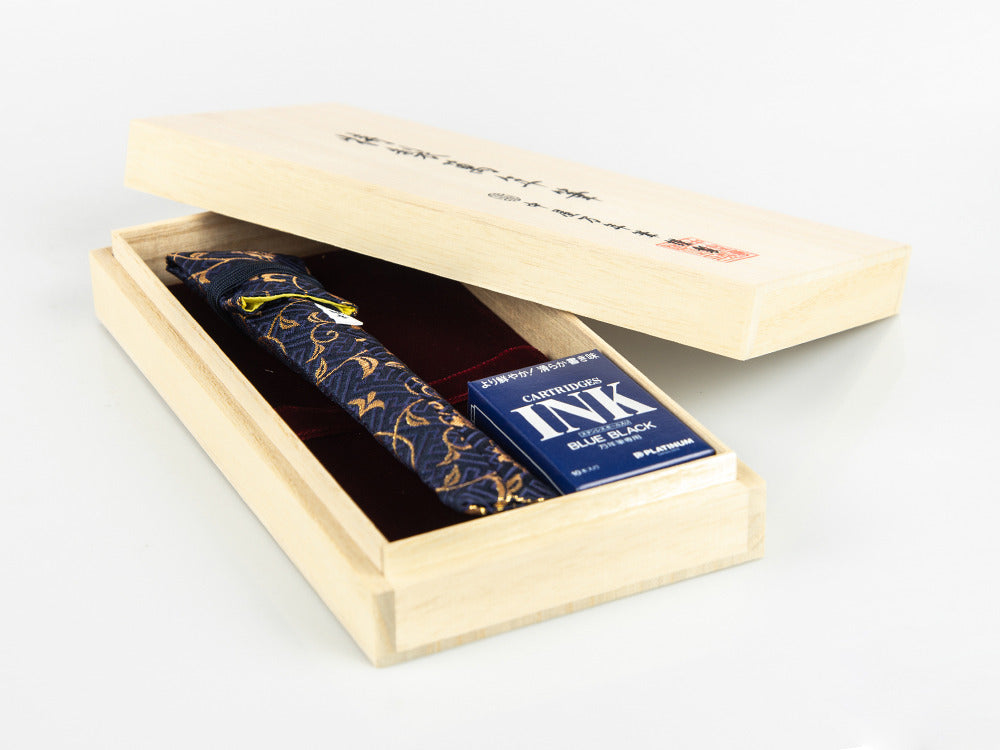 Pluma Estilográfica Nakaya Writer Piccolo Aka Tamenuri, Plumín Elástico