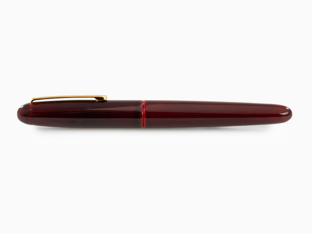 Pluma Estilográfica Nakaya Writer Portable , Aka Tamenuri, Ebonita