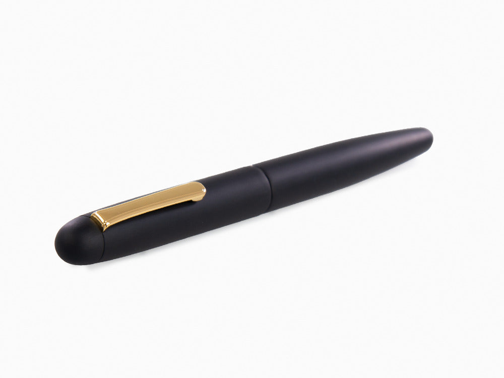 Pluma Estilográfica Nakaya Writer Black Hairline, Long, Ebonita