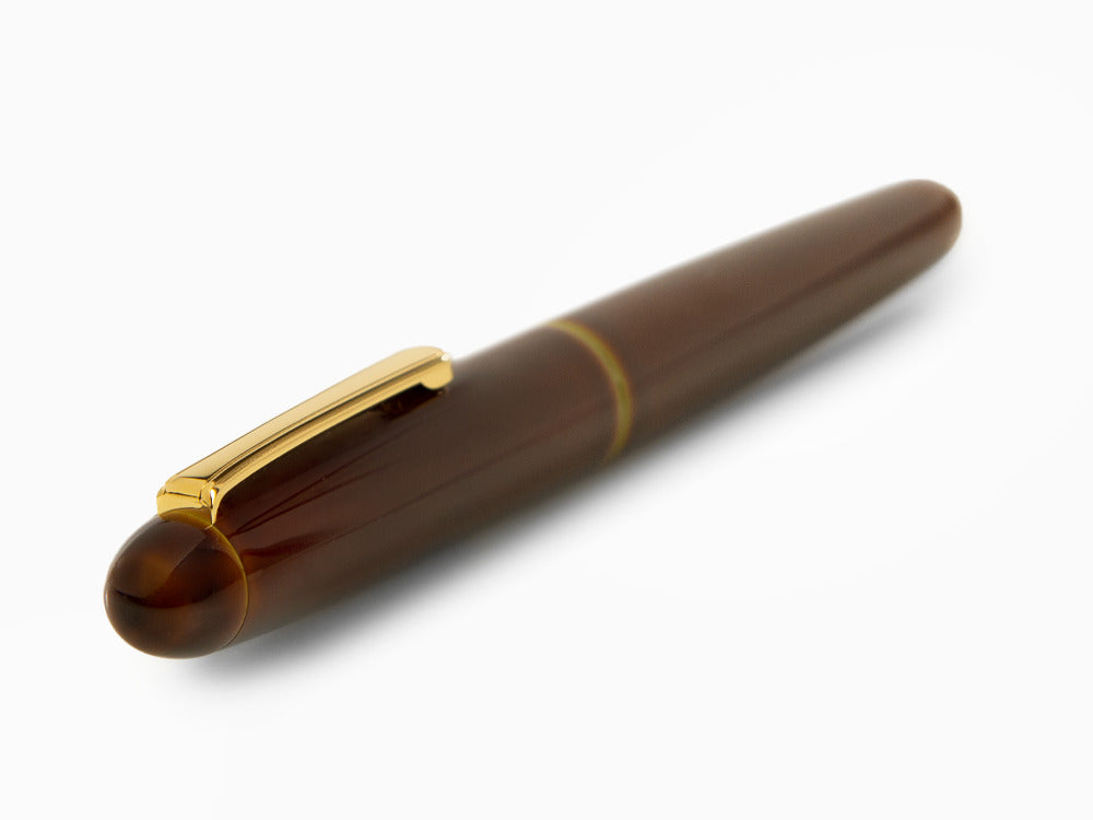 Pluma Estilográfica Nakaya Writer Heki-Tamenuri Portable, Plumín Itálico