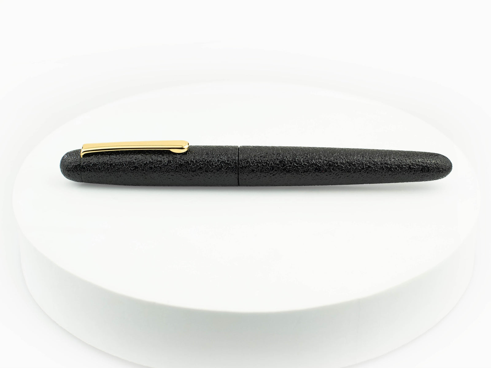 Pluma Estilográfica Nakaya Writer Kuro-Ishime, Portable, Oro 14k,