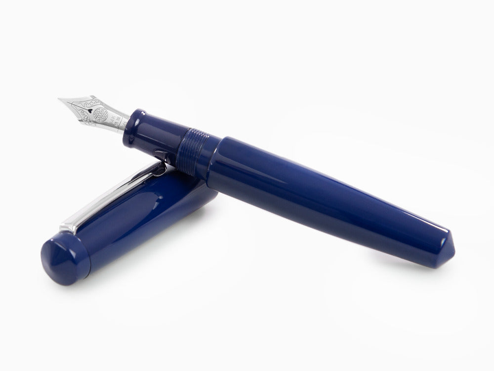 Pluma Estilográfica Nakaya Writer Kikyo, Piccolo, Ebonita, Rodio