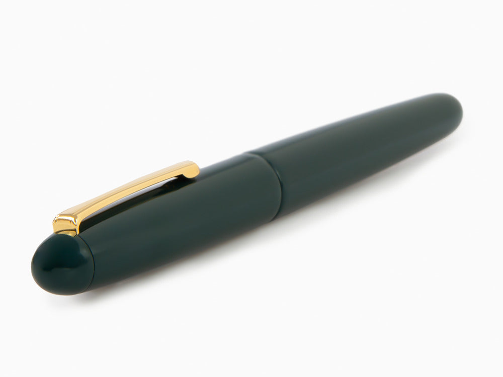 Estilográfica Nakaya Writer Midori Portable, Ebonita y laca Urushi
