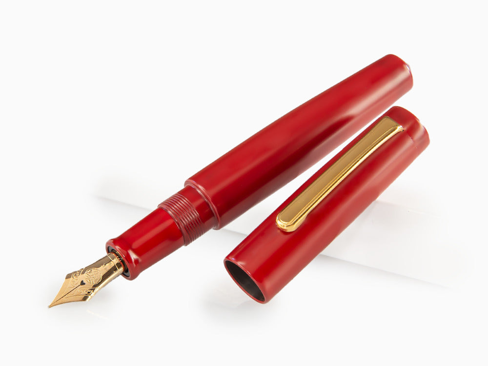 Pluma Estilográfica Nakaya Writer Piccolo, Nurihanashi-Shu, Ebonita