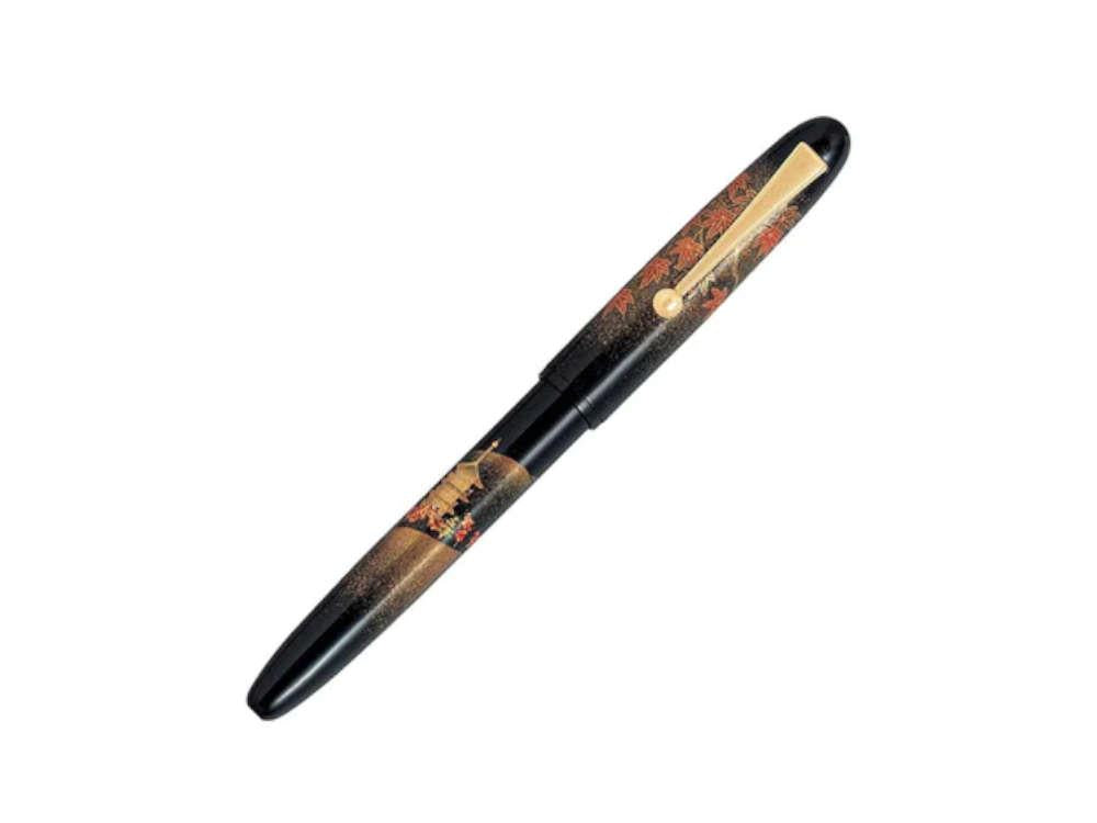 Roller Namiki Yukari Autumn Leaves, Laca, Adornos en oro, BLKY20M-7-KO