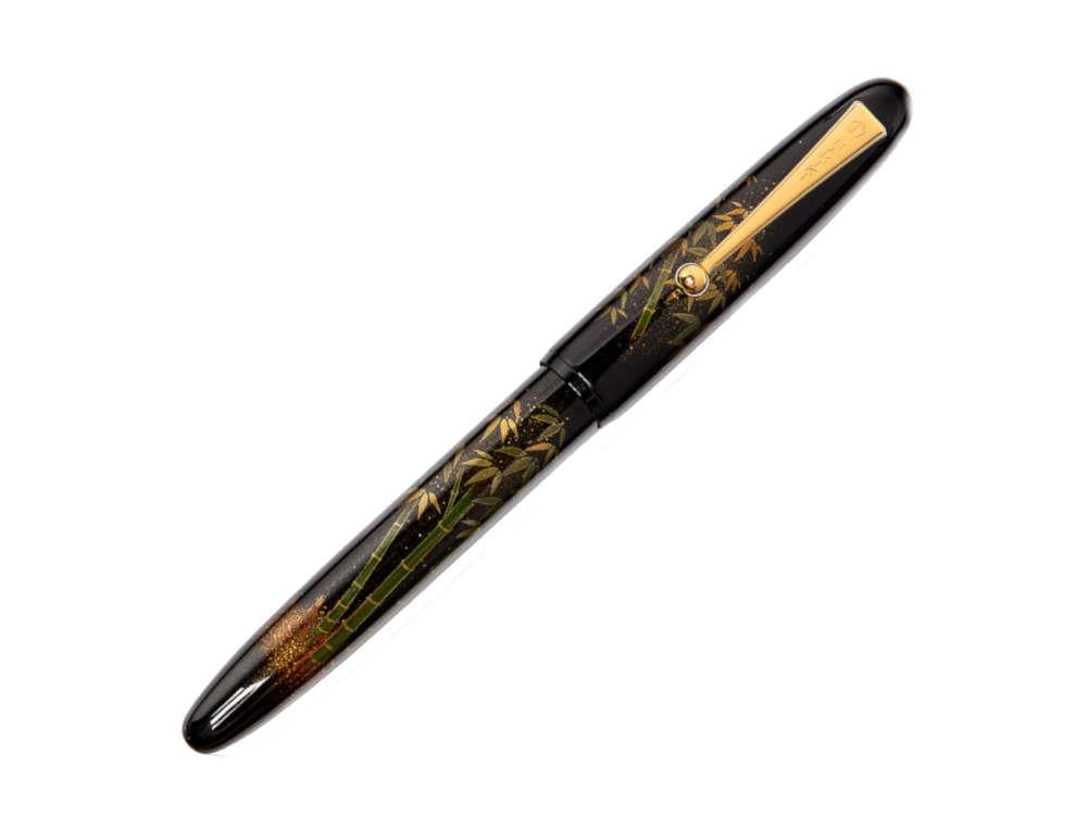 Roller Namiki Yukari Bamboo, Laca, Adornos en oro, BLKY20M-7-TA