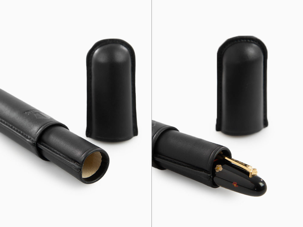 Estuche Namiki Yukari Royale, Piel, Negro, ESTUCHE-YUKARI-ROYALE