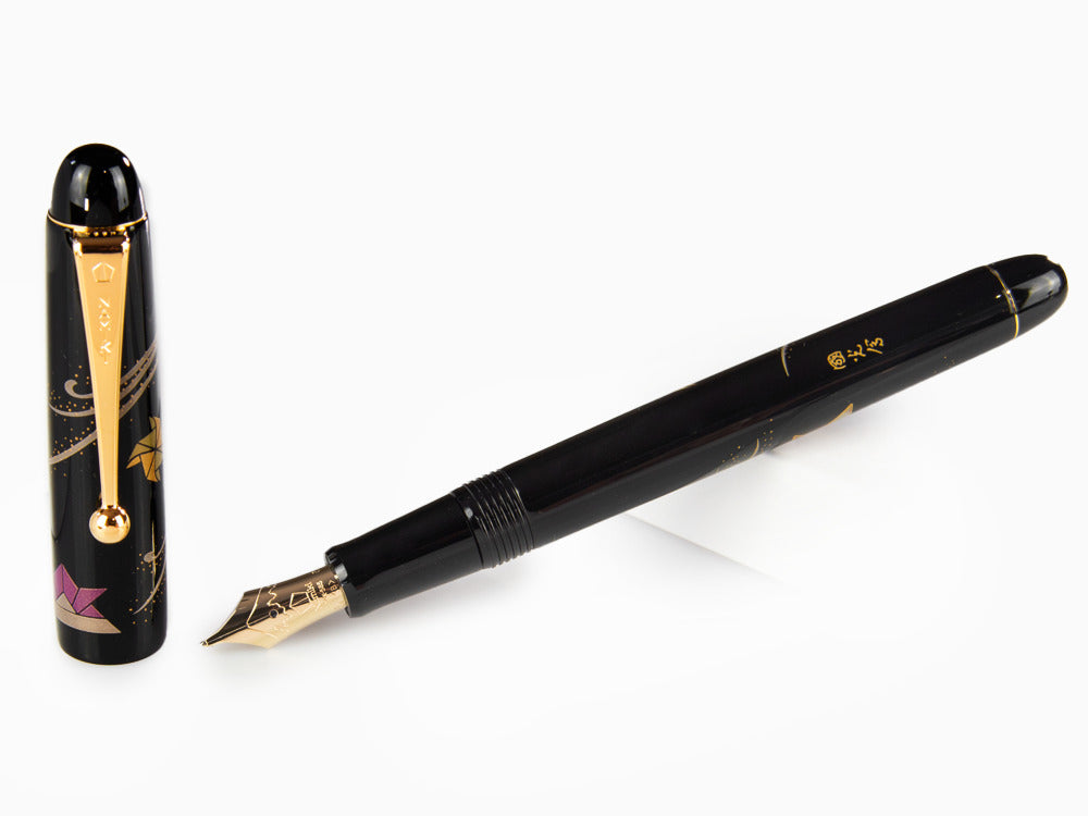 Estilográfica Namiki Nippon Art Origami Kabuto, Maki-e, FK-35-SM-KB