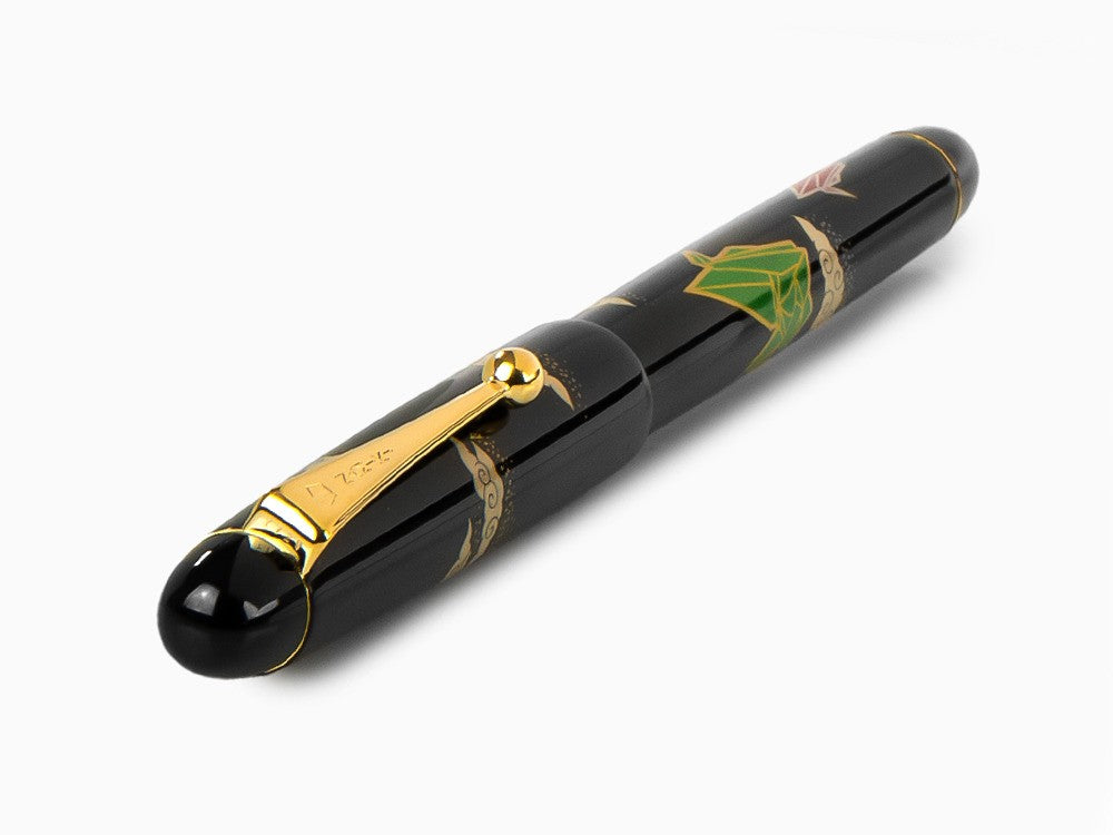 Pluma Estilográfica Namiki Nippon Art Origami Crane, Maki-e, FK-35-SMT