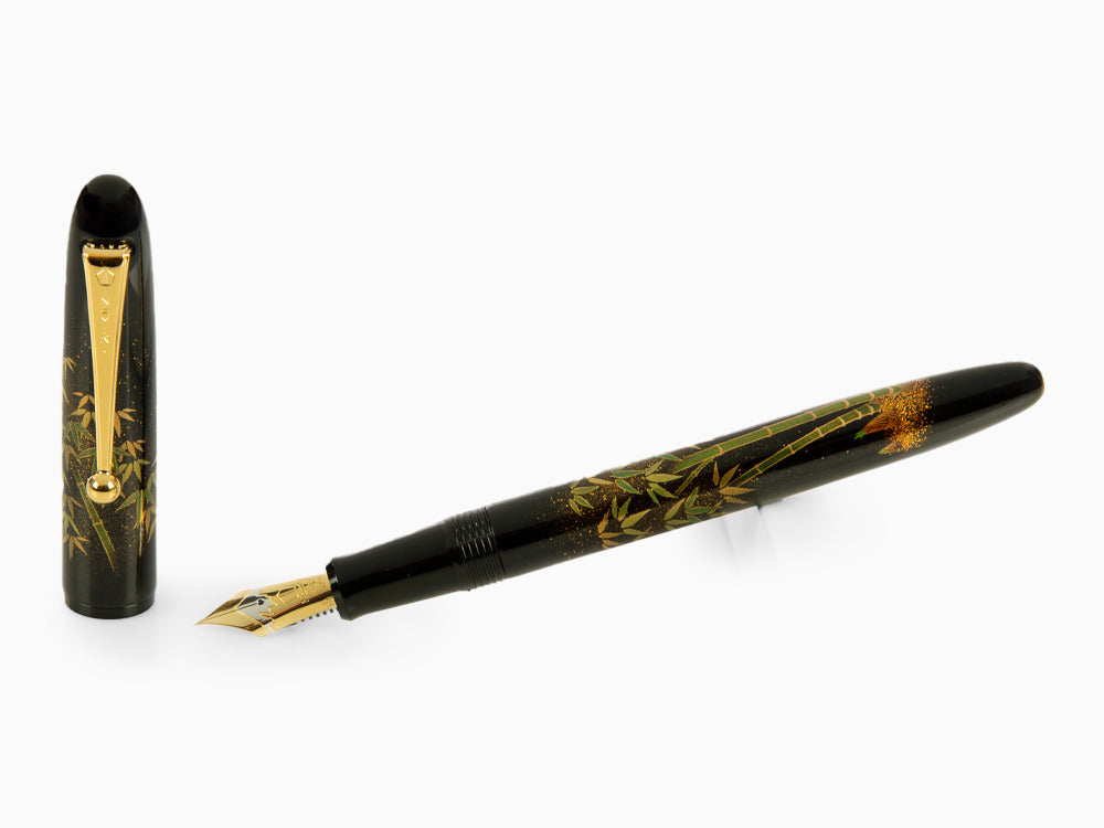 Pluma Estilográfica Namiki Yukari Bamboo, Laca Urushi, FN-20M-TA