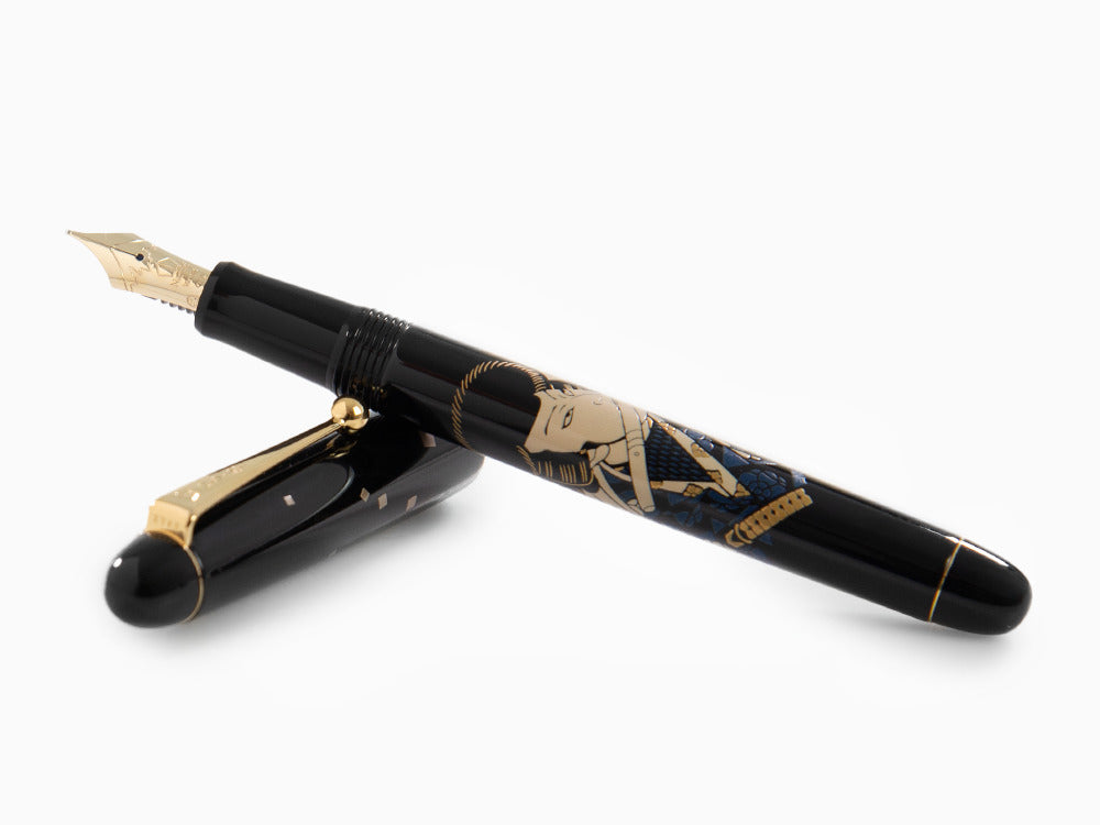 Estilográfica Namiki Nippon Art Ukiyo-e Shobei Odera, FN-35-SM-ARCHER