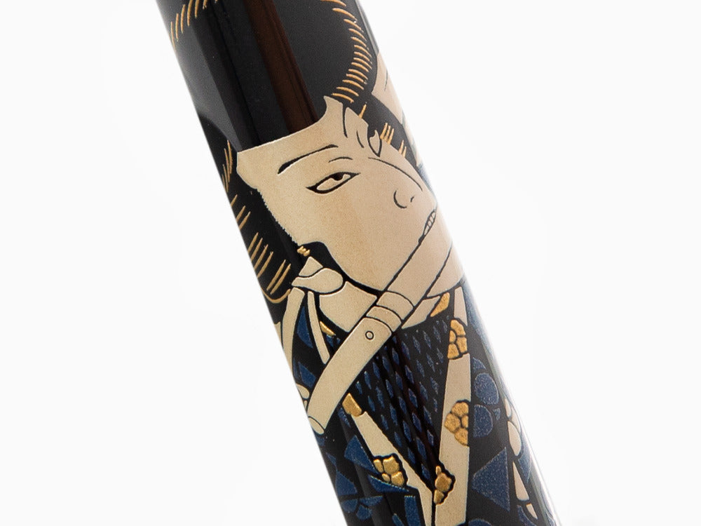 Estilográfica Namiki Nippon Art Ukiyo-e Shobei Odera, FN-35-SM-ARCHER