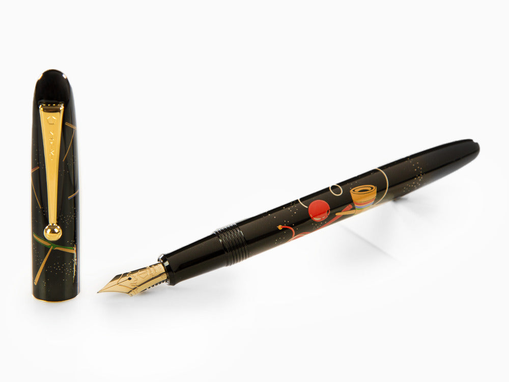 Pluma Estilográfica Namiki Nippon Art Toy-Kendama, Maki-e, FN-5M-KEN