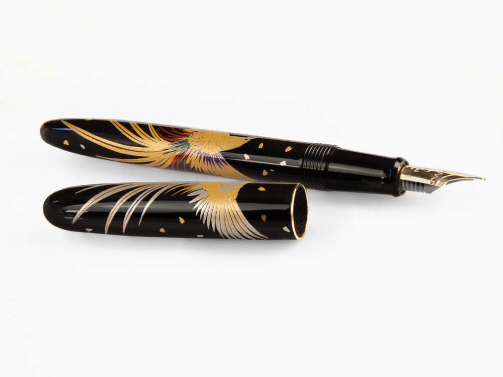 Pluma Estilográfica Namiki Nippon Art Golden Pheasant, Laca, FN-5M-KI
