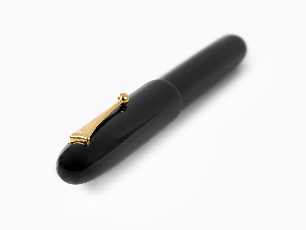 Estilográfica Namiki Emperor Urushi Laca negra No.50, Oro, FNF-148S-B