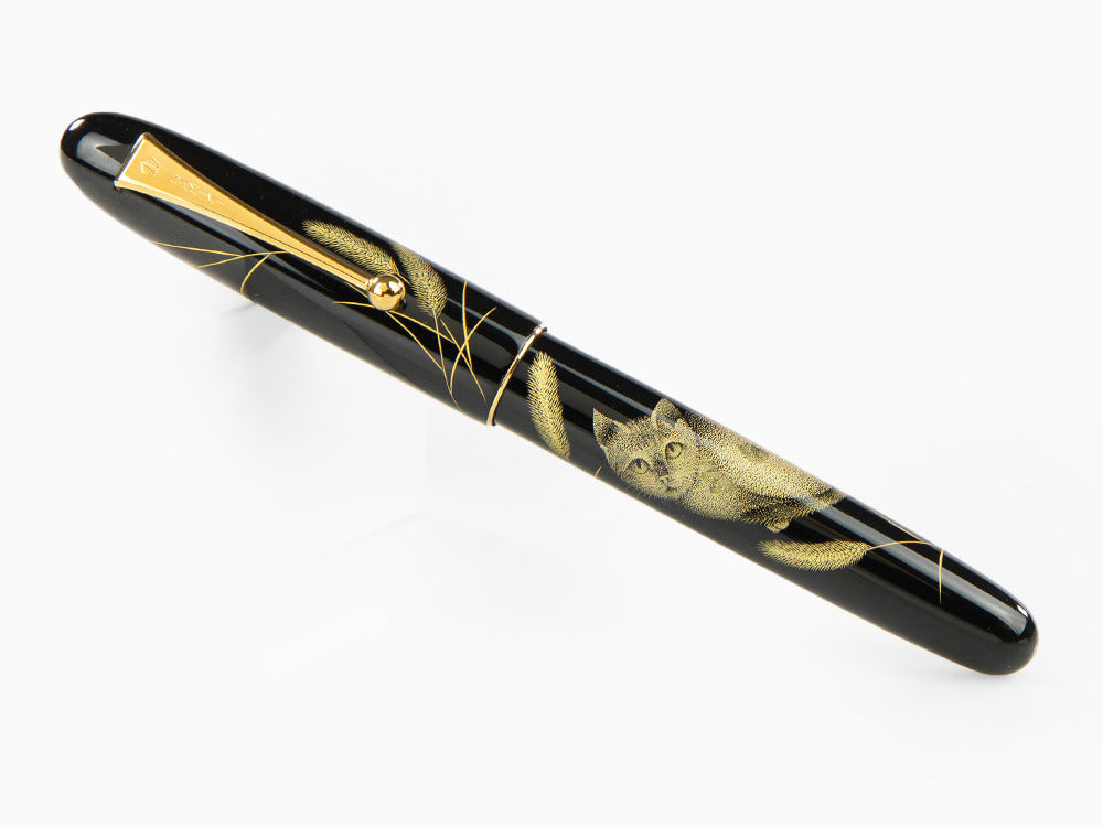Pluma Estilográfica Namiki Chinkin Cat, FNKC-30-MNEK