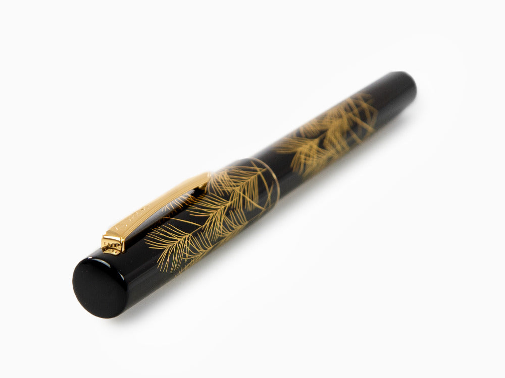 Estilográfica Namiki Chinkin Silver Grass (Susuki), Maki-e, FNVC-10M-SU