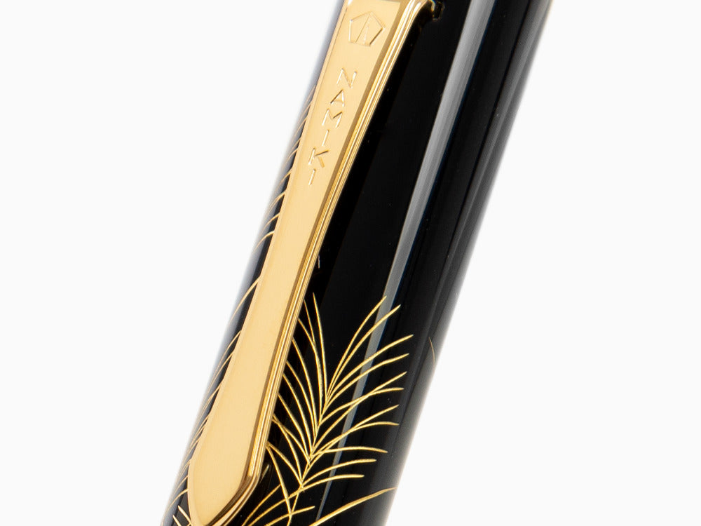 Estilográfica Namiki Chinkin Silver Grass (Susuki), Maki-e, FNVC-10M-SU