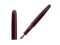 Estilográfica Nakaya Cigar Long Aka-Tamenuri, Ebonita, Laca Urushi