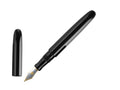 Estilográfica Nakaya Cigar Kuro-Roiro Portable, Negro, Oro 14K bicolor