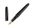 Estilográfica Nakaya Cigar Portable, Kuro-Tamenuri, Plumín Elástico