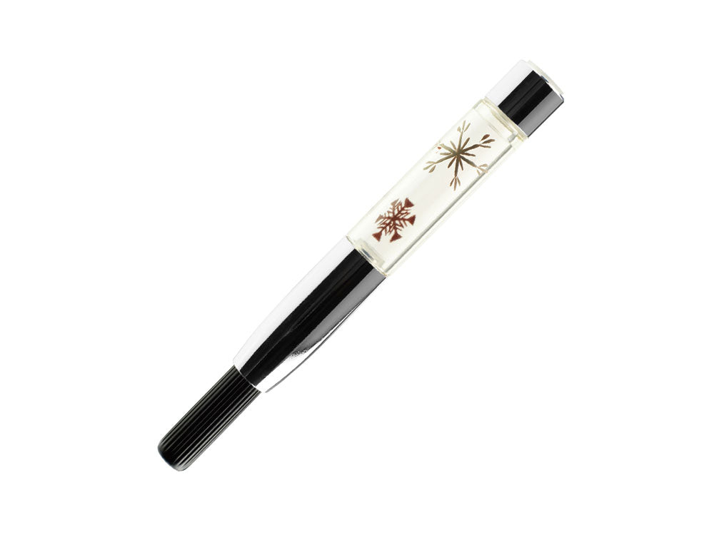 Convertidor Nakaya Maki-e Snow flower, Metal, Adornos en paladio, 0.53ml