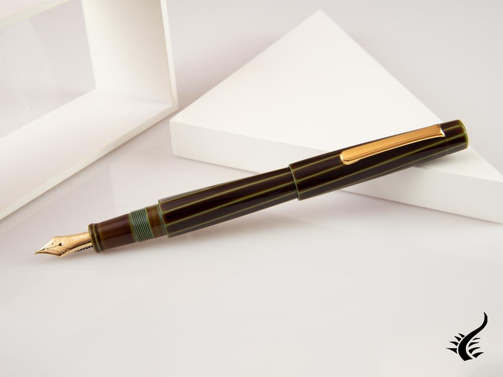 Pluma Estilográfica Nakaya Writer Heki-Tamenuri Portable Decapod Twist