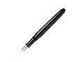 Pluma Estilográfica Nakaya Writer Kuro-Tamenuri, Long, Ebonita