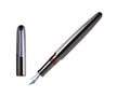 Pluma Estilográfica Nakaya Writer Long Kuro-Tamenuri, Ebonita, Rodiado