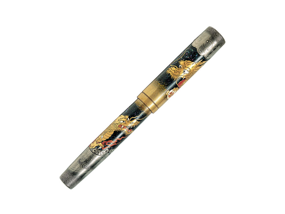 Pluma Estilográfica Namiki Emperor Dragon, Urushi, Negro, FNFV-80M-R